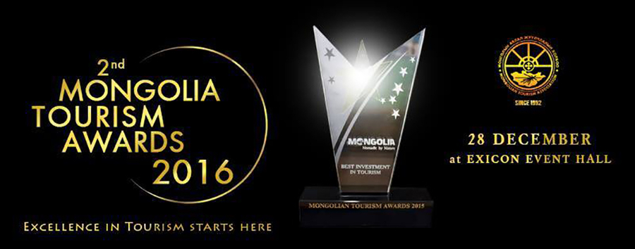“Golden Compass Mongolian Tourism Awards 2016” болно