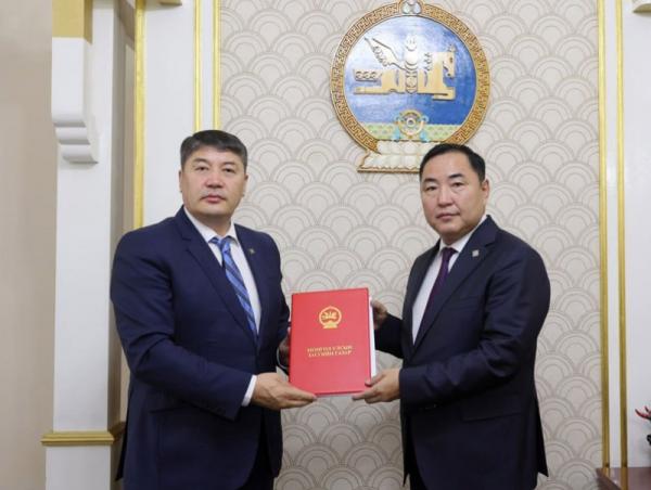 Тэтгэврийн асуудлаар хамтран ажиллах тухай хэлэлцээрийг соёрхон батлах тухай хуулийн төслийг өргөн мэдүүлэв