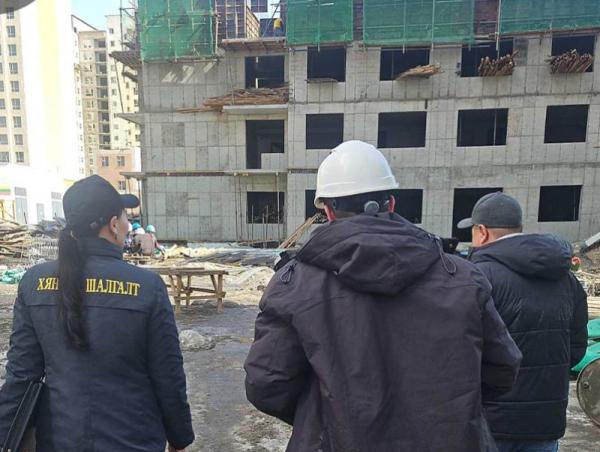 Нийслэлд шинээр баригдаж буй барилга байгууламжуудад урьдчилан сэргийлэх хяналт шалгалт хийж байна