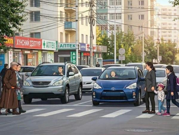 Жолооч, явган зорчигчдын анхааралд!