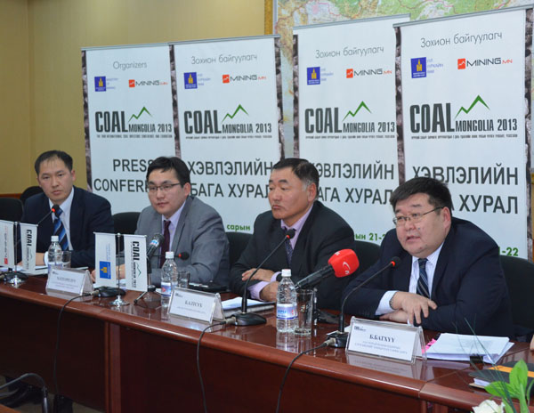 “COAL MONGOLIA-2013” чуулга уулзалтаар нүүрсний салбарынхан чуулна