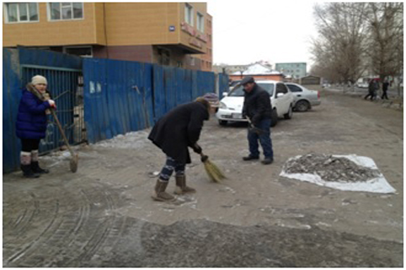 ХАЛТИРГААТАЙ ГУДАМЖ, ЗАМУУДЫН ЦАС МӨСИЙГ ЦЭВЭРЛЭЖЭЭ