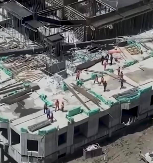 Хан-Уул дүүрэгт барьж байсан "NCD group"-ийн барилгын кран унаж, хоёр хүн амиа алджээ