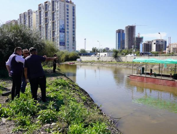 Дунд голын лаг хагшаасыг “River dredge pump” технологи ашиглан цэвэрлэж байна