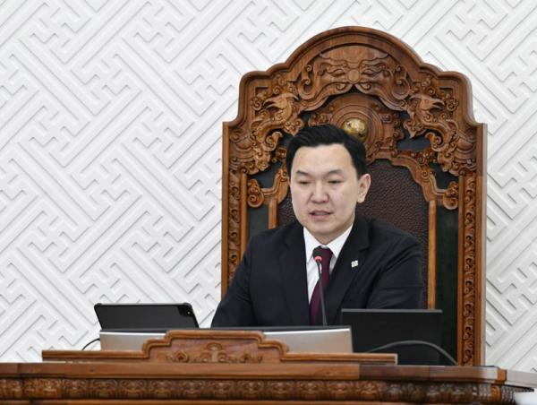 Улсын Их Хурлын дарга Н.Учралын 2026 оны хаврын ээлжит чуулганыг нээж үг хэллээ